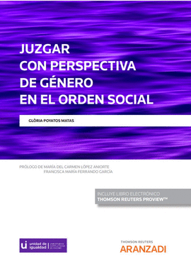 JUZGAR CON PERSPECTIVA DE GNERO EN EL ORDEN SOCIAL (PAPEL + E-BOOK)