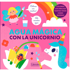 AGUA MGICA CON LA UNICORNIO