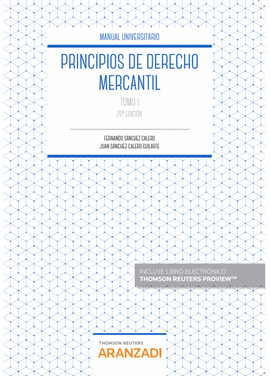 PRINCIPIOS DE DERECHO MERCANTIL (TOMO I) (PAPEL + E-BOOK)