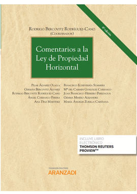 COMENTARIOS A LA LEY DE PROPIEDAD HORIZONTAL (PAPEL + E-BOOK)