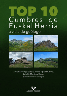 TOP 10 CUMBRES DE EUSKAL HERRIA A VISTA DE GELOGO