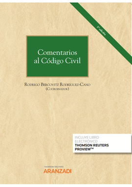 COMENTARIOS AL CÓDIGO CIVIL (PAPEL + E-BOOK)