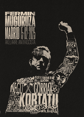 MADRID 15-02-2025. AKELARRE ANTIFASCISTA
