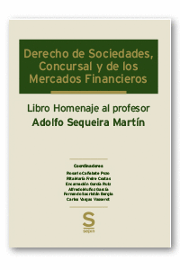 DERECHO DE SOCIEDADES CONCURSAL Y DE LOS MERCADOS FINANCIEROS