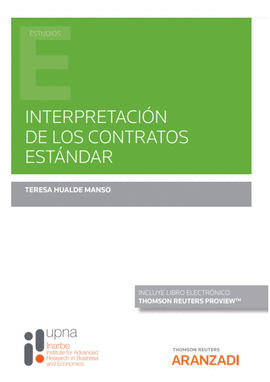 INTERPRETACI�N DE LOS CONTRATOS EST�NDAR (PAPEL + E-BOOK)