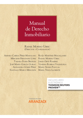 MANUAL DE DERECHO INMOBILIARIO (PAPEL + E-BOOK)