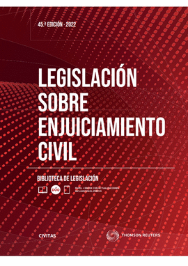 LEGISLACIN SOBRE ENJUICIAMIENTO CIVIL (PAPEL + E-BOOK)