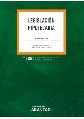 LEGISLACIN HIPOTECARIA (PAPEL + E-BOOK)