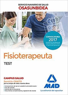 FISIOTERAPEUTA DEL SERVICIO NAVARRO DE SALUD-OSASUNBIDEA. TEST