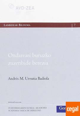 ONDAREARI BURUZKO ZUZENBIDE BEREZIA