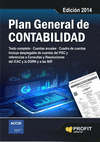 PLAN GENERAL DE CONTABILIDAD. EDICIN  2014