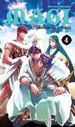 MAGI EL LABERINTO DE LA MAGIA N4