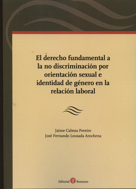 EL DERECHO FUNDAMENTAL A LA NO DISCRIMINACIN POR ORIENTACIN SEXUAL E IDENTIDAD