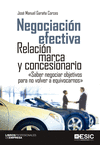 NEGOCIACION EFECTIVA. RELACION MARCA Y CONCESIONARIO