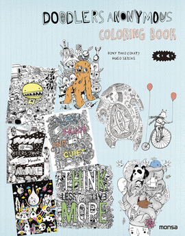 DOODLERS ANONYMOUS - LIBRO PARA COLOREAR