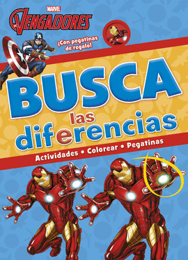 LOS VENGADORES. BUSCA LAS DIFERENCIAS