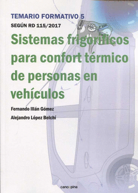 SISTEMAS FRIGORIFICOS PARA CONFORT TERMICO DE PERS