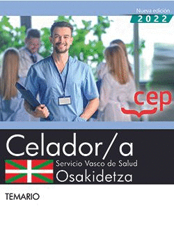 CELADOR/A. SERVICIO VASCO DE SALUD-OSAKIDETZA. TEMARIO