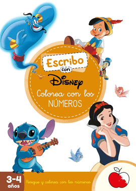 APRENDO CON DISNEY. COLOREA CON LOS NMEROS (DISNEY. PRIMEROS APRENDIZAJES)