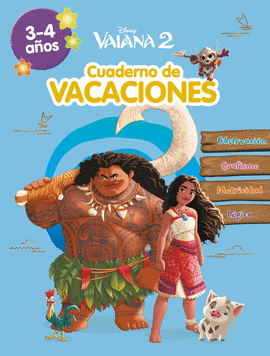 VAIANA 2. CUADERNO DE VACACIONES 3-4 AO