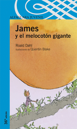 JAMES Y EL MELOCOTON GIGANTE -AZUL