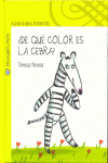 DE QUE COLOR ES LA CEBRA