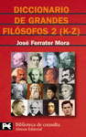 DICCIONARIO DE GRANDES FILOSOFOS 2 K-Z -B