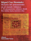 HISTORIA DEL PENSAMIENTO EN EL MUNDO ISLAMICO 3. EL PENSAMIENTO