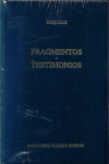 FRAGMENTOS TESTIMONIOS  -BIB.CLASICA 369