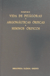 VIDA DE PITAGORAS ARGONAUTICAS ORFICAS