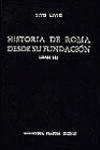 H. DE ROMA DESDE SU FUNDACION - LIBROS XXI-XXV