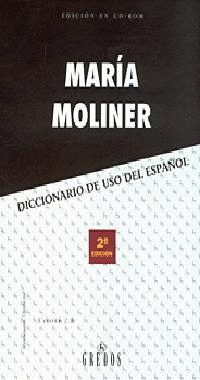 MARIA MOLINER. CD-ROM VERSION 2.0. DICCIONARIO DE USO DEL ESPAOL