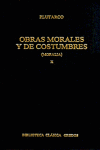 OBRAS MORALES Y DE COSTUMBRES X ( MORALIA ) -GR 309
