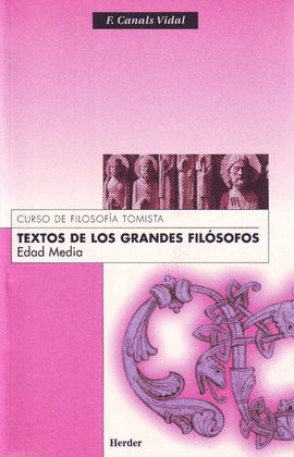 TEXTOS DE LOS GRANDES FILOSOFOS - EDAD MEDIA