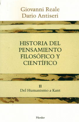 H. PENSAMIENTO FILOSOFICO Y CIENTIFICO II (RUSTICA) HUMANISMO A K