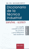 DICCIONARIO DE LA TECNICA INDUSTRIAL.ESPAOL ALEMAN TOMO II