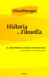 HISTORIA DE LA FILOSOFA II. EDAD MODERNA, EDAD CONTEMPORNEA