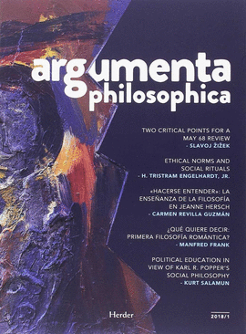 ARGUMENTA PHILOSOPHICA 2018 /01