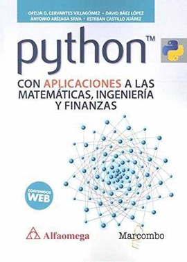 PYTHON CON APLICACIONES A LAS MATEMATICAS, INGENIER�A Y FINANZAS