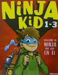 ESTUCHE NINJA KID 1, 2 Y 3 (DE TIRILLAS A NINJA, EL NINJA VOLADOR Y EL RAYO NINJ