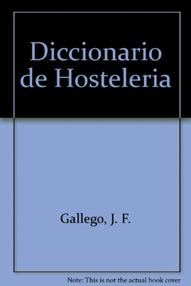 DICCIONARIO DE HOSTELERIA