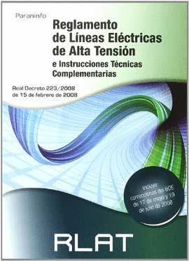 REGLAMENTO DE LINEAS ELECTRICAS DE ALTA TENSION E INSTRUCCIONES