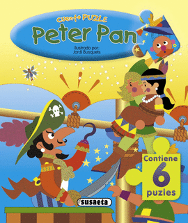PETER PAN - CUENTO PUZZLE 6 PIEZAS