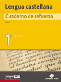CUADERNO DE REFUERZO. LENGUA CASTELLANA 1� ESO