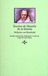 ESCRITOS DE FILOSOFIA DE LA HISTORIA