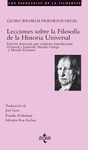 LECCIONES SOBRE LA FILOSOFIA DE LA HISTORIA UNIVERSAL