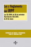 LEY Y REGLAMENTO DEL IRPF -2007