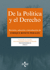 DE LA POLTICA Y EL DERECHO