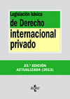 LEGISLACIN BSICA DE DERECHO INTERNACIONAL PRIVADO