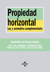 PROPIEDAD HORIZONTAL. LEY Y NORMATIVA COMPLEMENTARIA